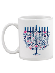 Boho Hanukkah I Mug -Grace Popp Designs