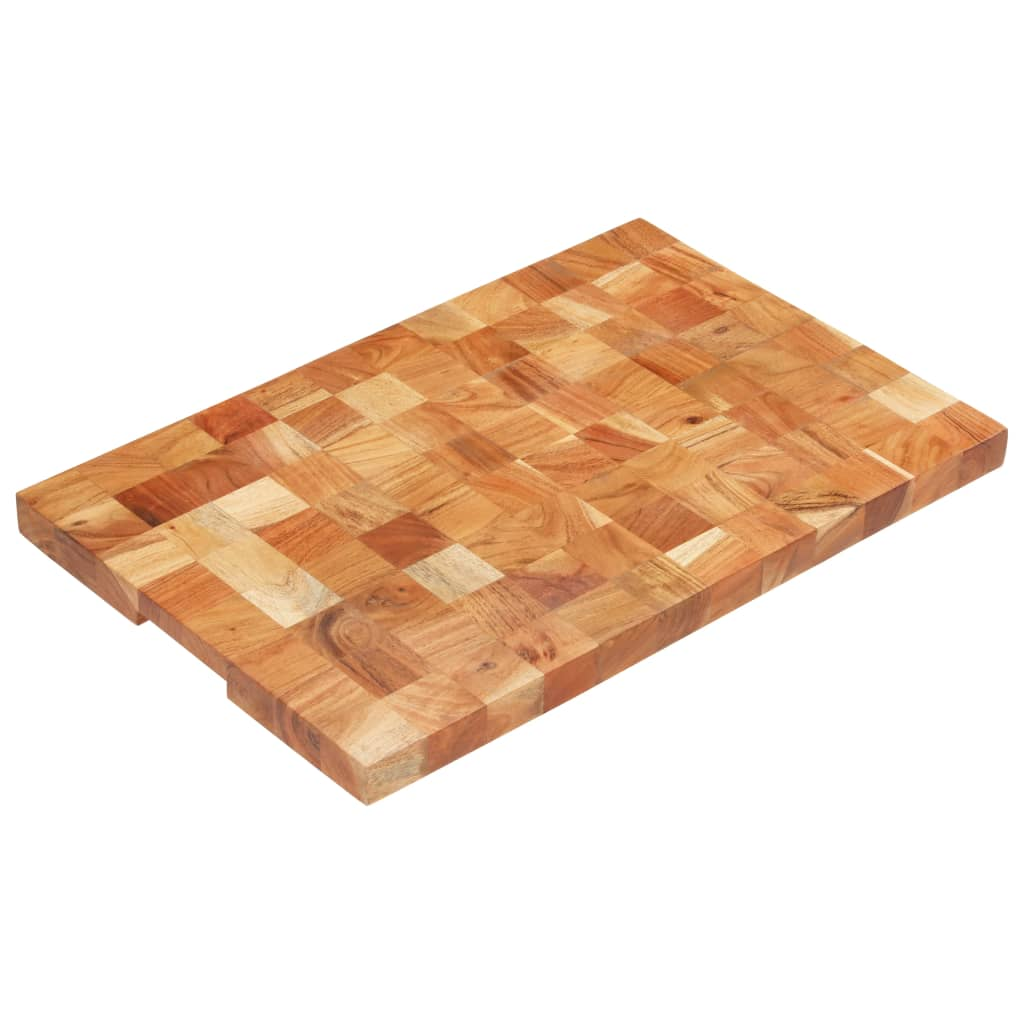 vidaXL Chopping Board 23.6"x15.7"x1.5" Solid Wood Acacia.