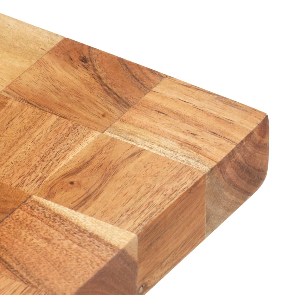 vidaXL Chopping Board 23.6"x15.7"x1.5" Solid Wood Acacia.