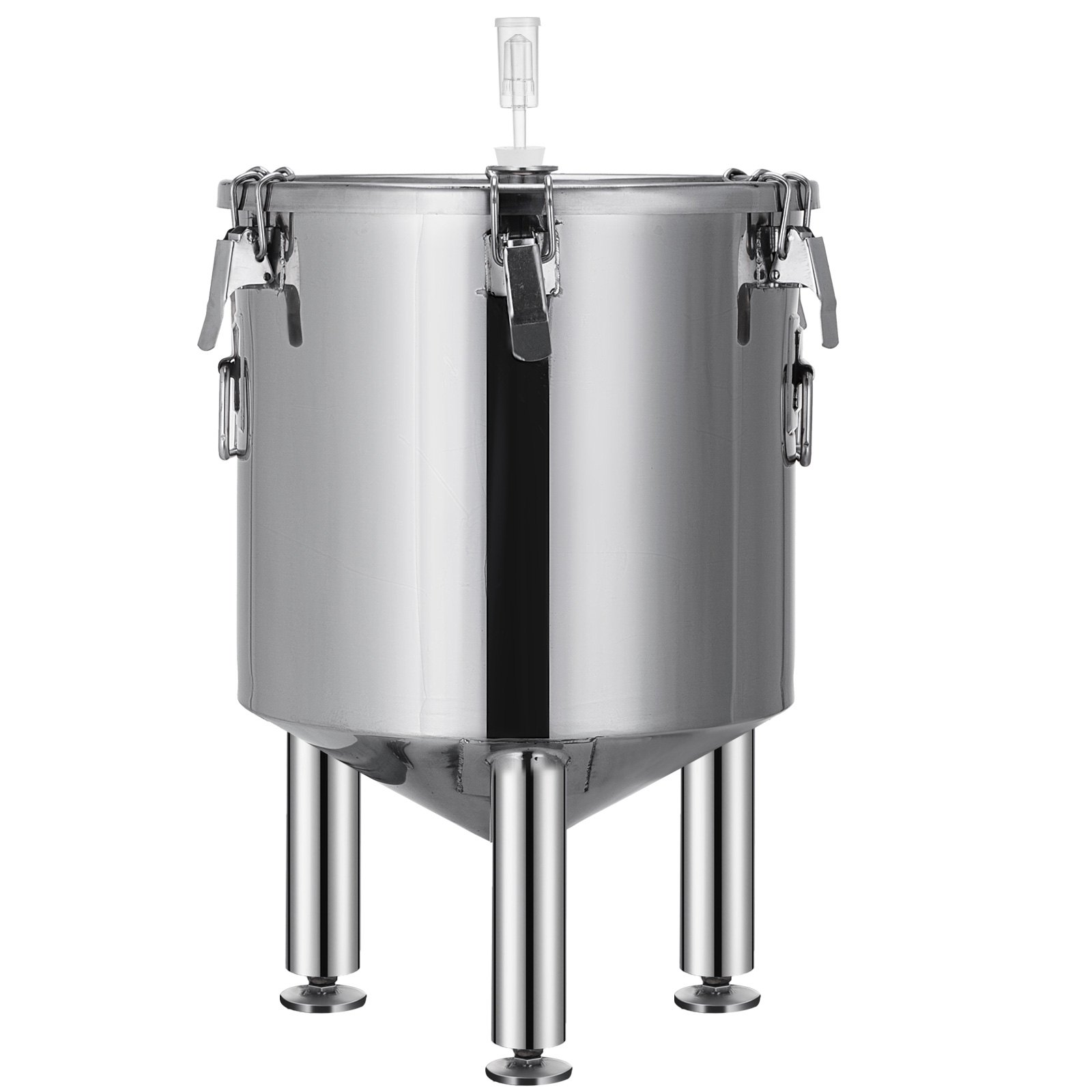 VEVOR 14 Gallon Stainless Steel Brew Fermenter Home Brewing Brew Bucket Fermenter With conical base Brewing Equipment