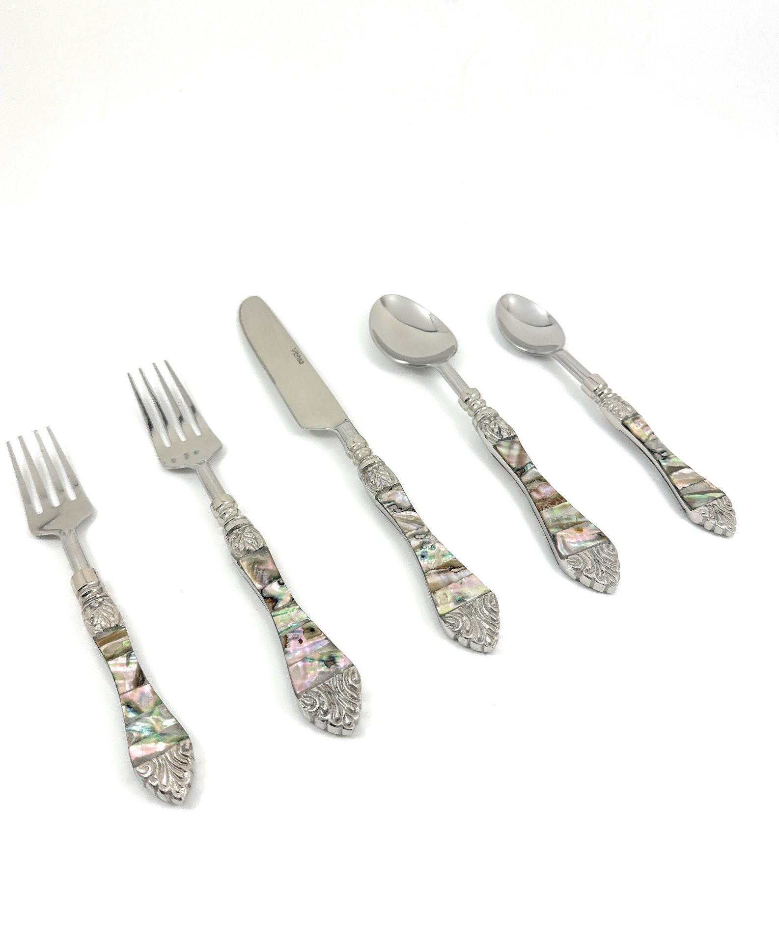 Stainless Steel Flatware set of 20 with Seap work Handle