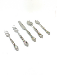 Stainless Steel Flatware set of 20 with Seap work Handle