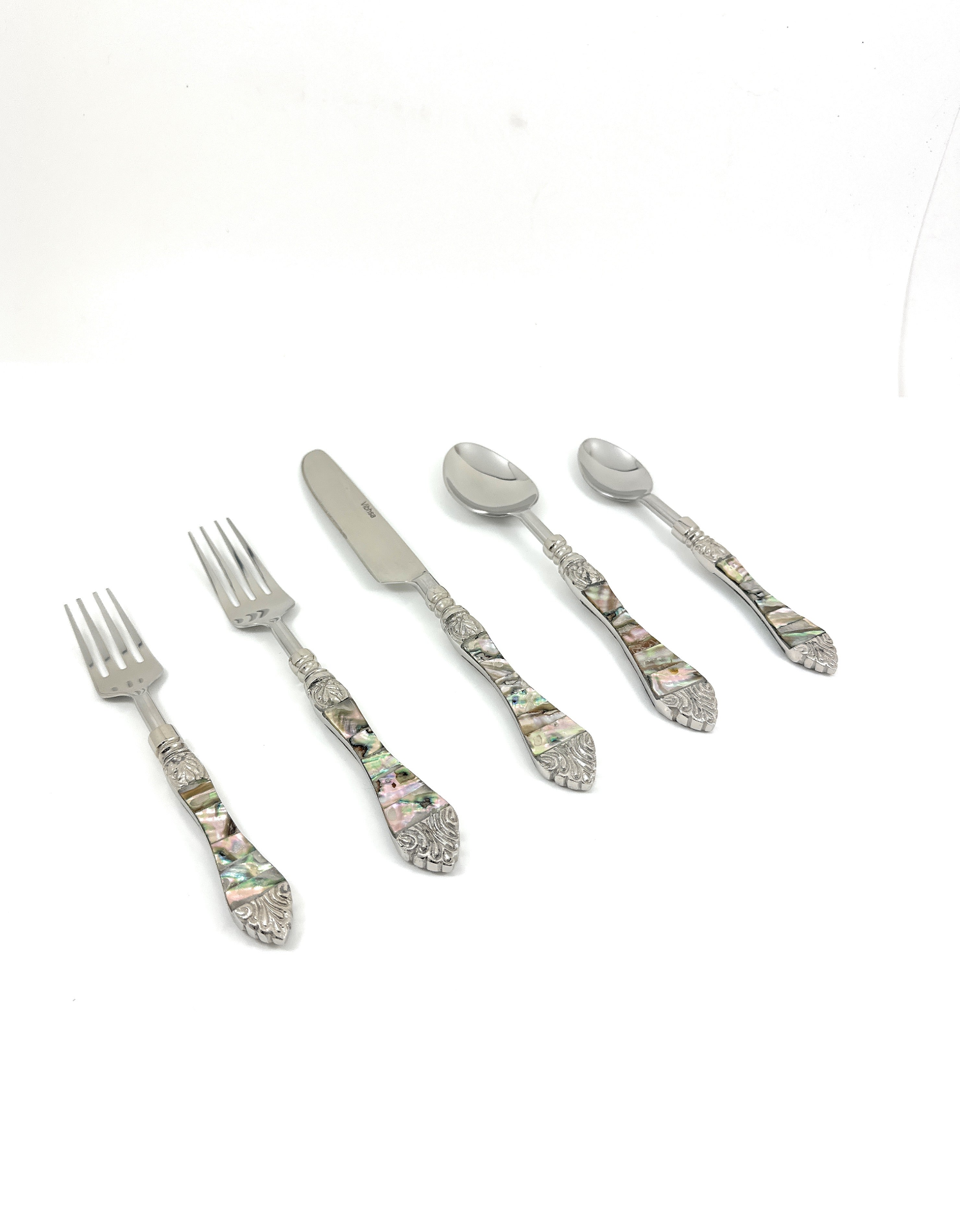 Stainless Steel Flatware set of 20 with Seap work Handle