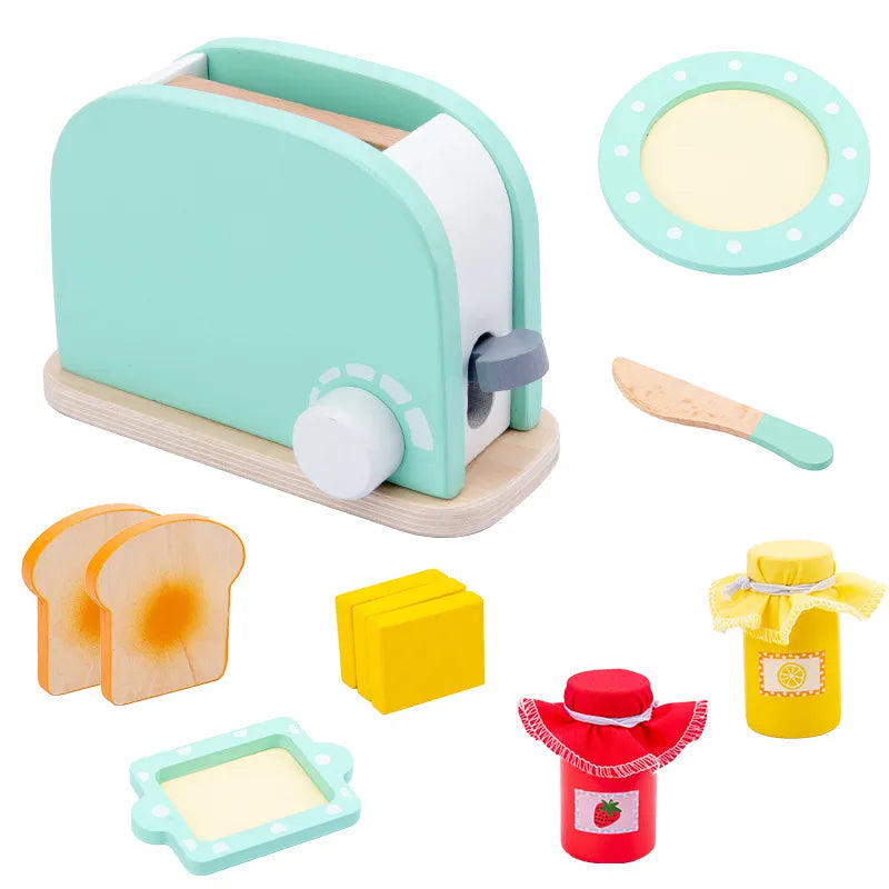 Imitation Game Wooden Kitchen Tools for Children Multivariant