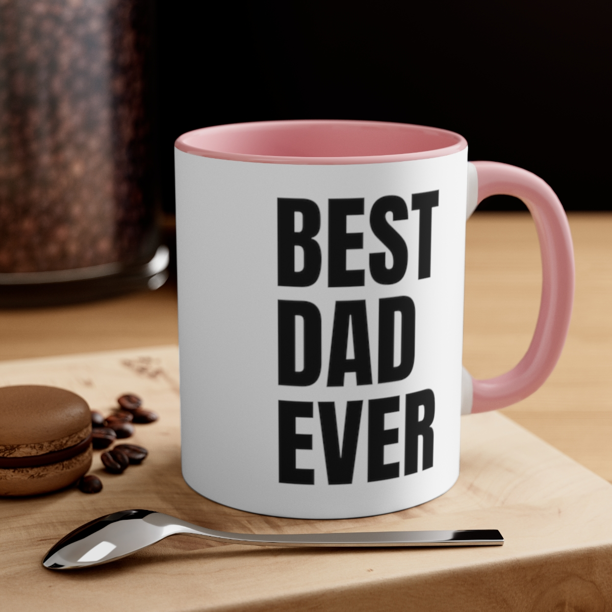 Best Dad Ever Mug Funny Father's Day Gift For Dad Accent Coffee Mug, 11oz.