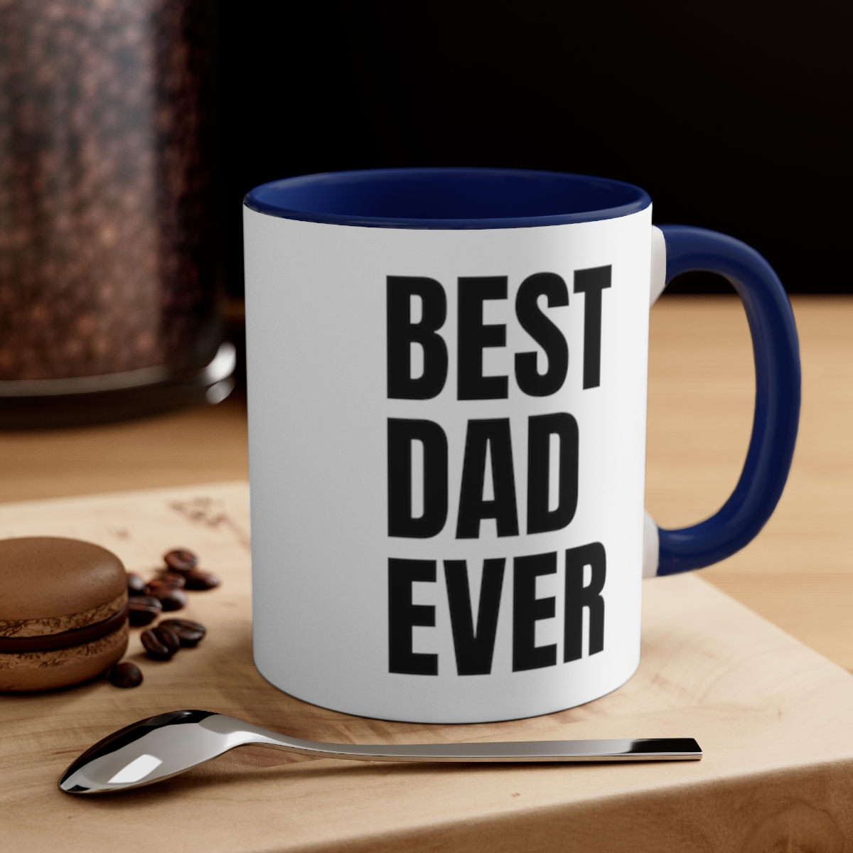 Best Dad Ever Mug Funny Father's Day Gift For Dad Accent Coffee Mug, 11oz.