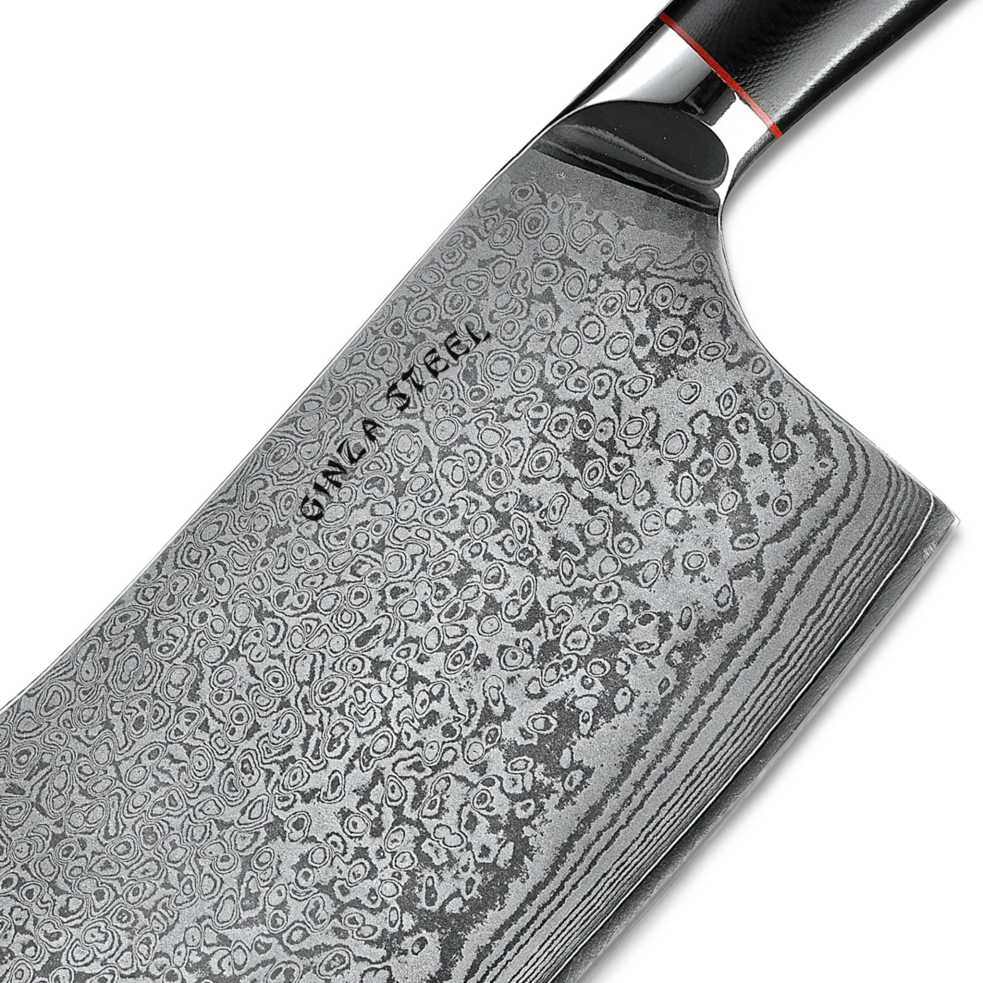 HAGAKURE Y | Chopping Knife 7" Damascus AUS 10 Steel