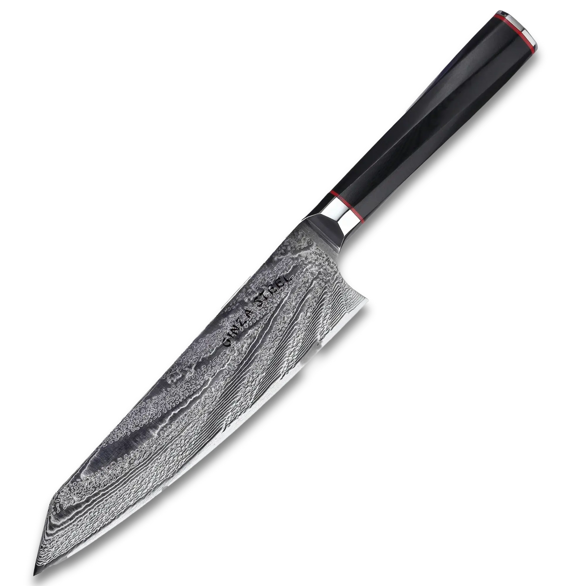 KATANA 20 Chef Knife 8" Damascus VG10 Steel 67 layer / G10 Handle Success A