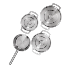 COMBEKK 🇳🇱 | STAINLESS STEEL COOKWARE SET 4PCS