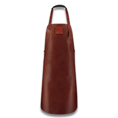 WITLOFT - Classic Leather Apron 62W x 72H cm (Approximately 24.41 inches wide by 32.28 inches high) Handmade in the Netherlands from 100% cowhide leather This classic leather apron is made from the best European leather. Quality Guarantee