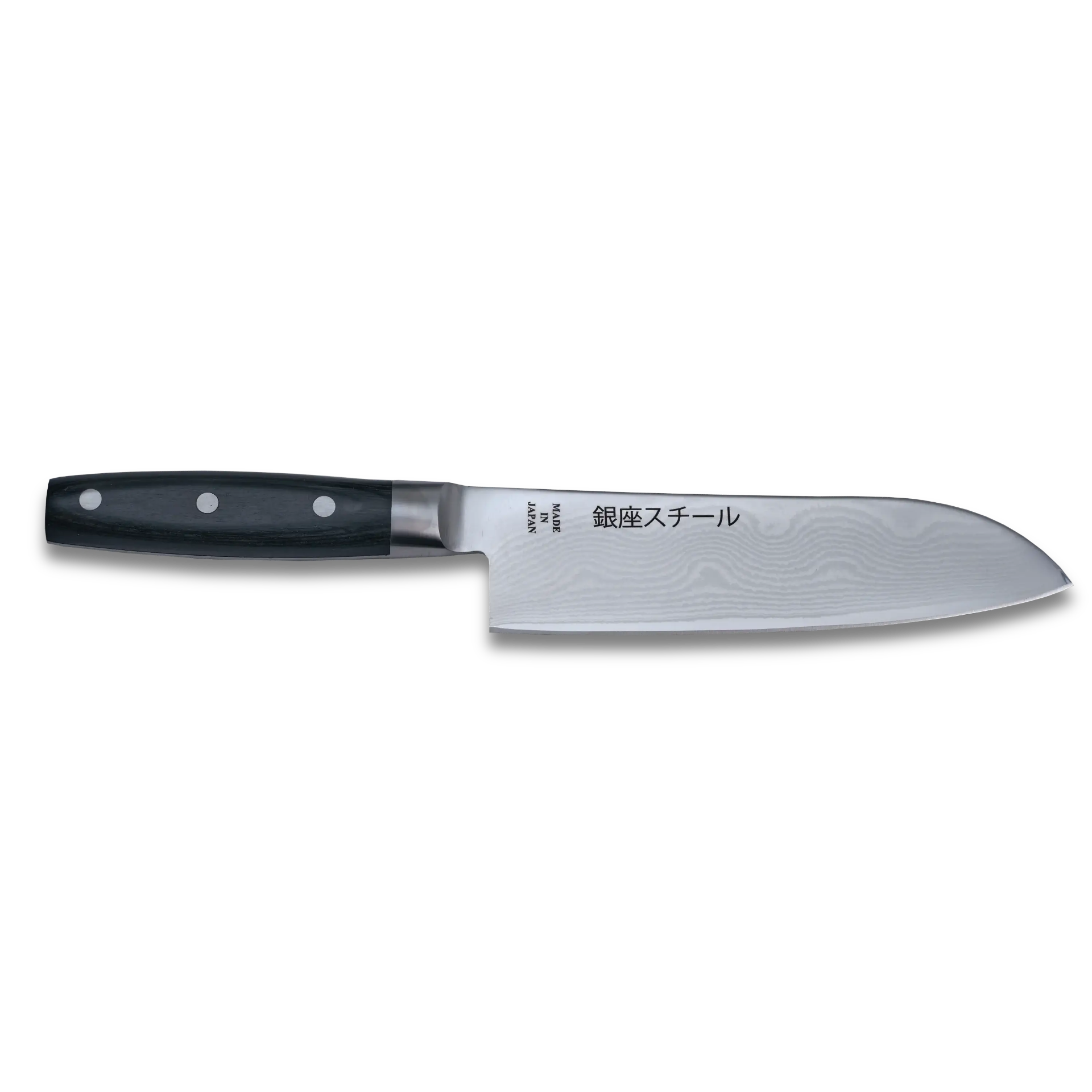 HAYAMI 180 - VG10 - 33 Layered Damascus Steel Santoku Knife 180mm -7."