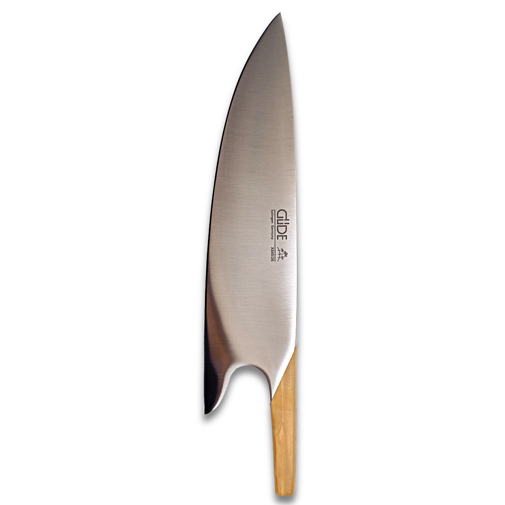 GÜDE SOLINGEN | The Knife Set X1 Forged 10" Blade With Olive Wood Handle.