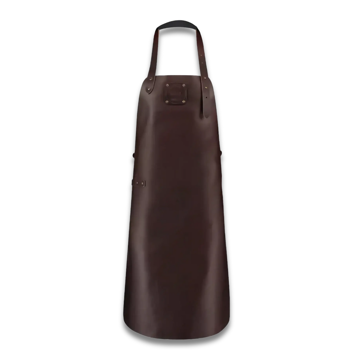 WITLOFT - Classic Leather Apron 62W x 72H cm (Approximately 24.41 inches wide by 32.28 inches high) Handmade in the Netherlands from 100% cowhide leather This classic leather apron is made from the best European leather. Quality Guarantee