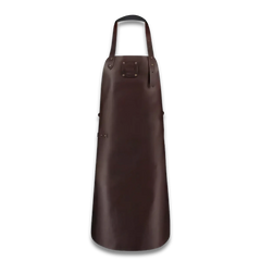 WITLOFT - Classic Leather Apron 62W x 72H cm (Approximately 24.41 inches wide by 32.28 inches high) Handmade in the Netherlands from 100% cowhide leather This classic leather apron is made from the best European leather. Quality Guarantee