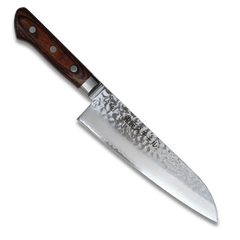 KASUMI 180- Damascus VG10 Santoku Knife 180mm-MB