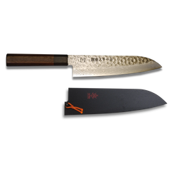 Zen Saya Elite Knife Set - Takayama Santoku Knife with Saya