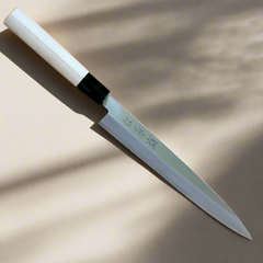 Kaze no Hikari 210 | Yanagiba 210mm - 8.2"  carbon steel SK5, soft iron Blade | Made in Japan