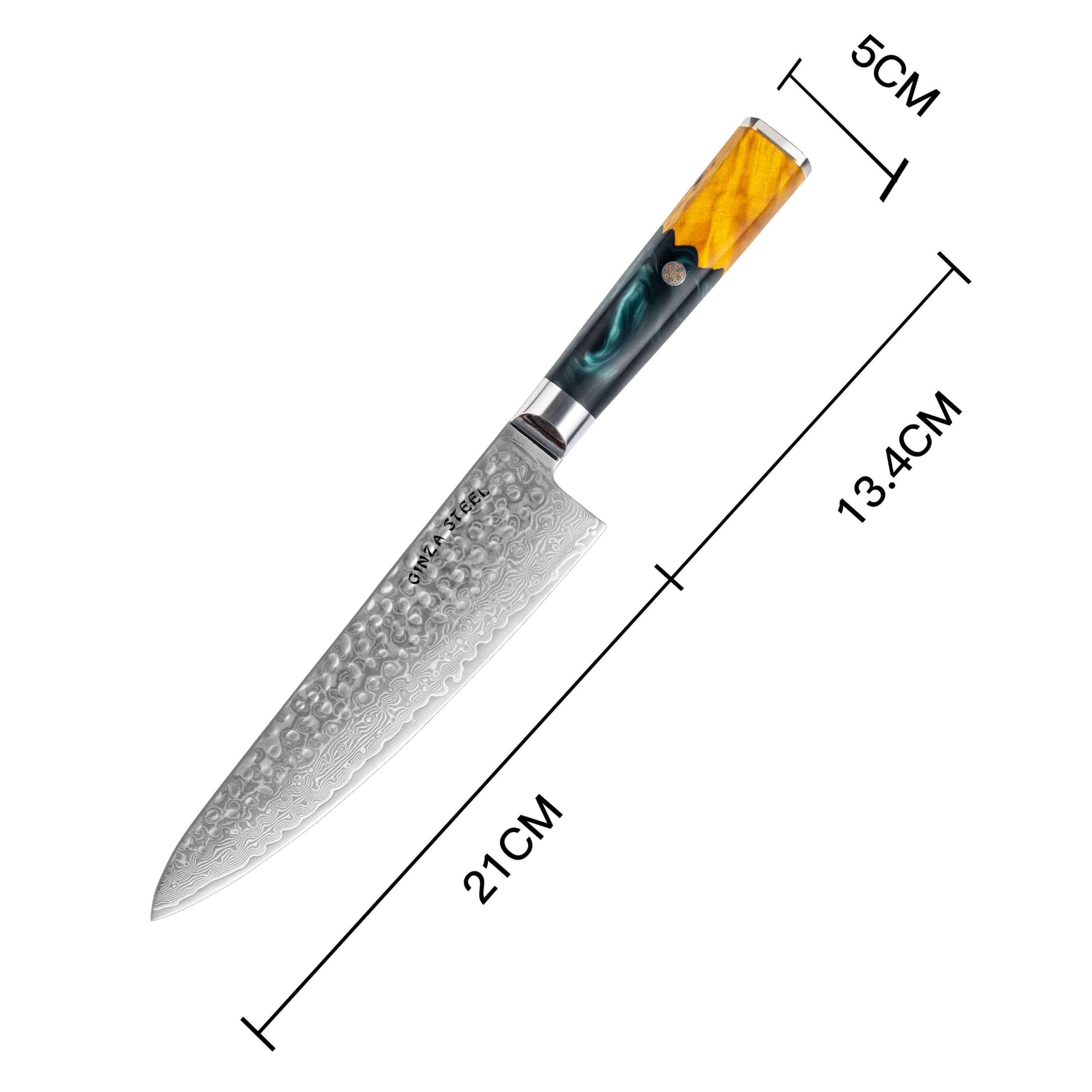 Kaze Katana |  Chef Knife 8" Damascus VG10 Steel 67 layer