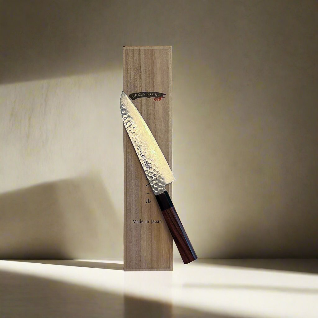 Zen Saya Elite Knife Set - Takayama Santoku Knife with Saya