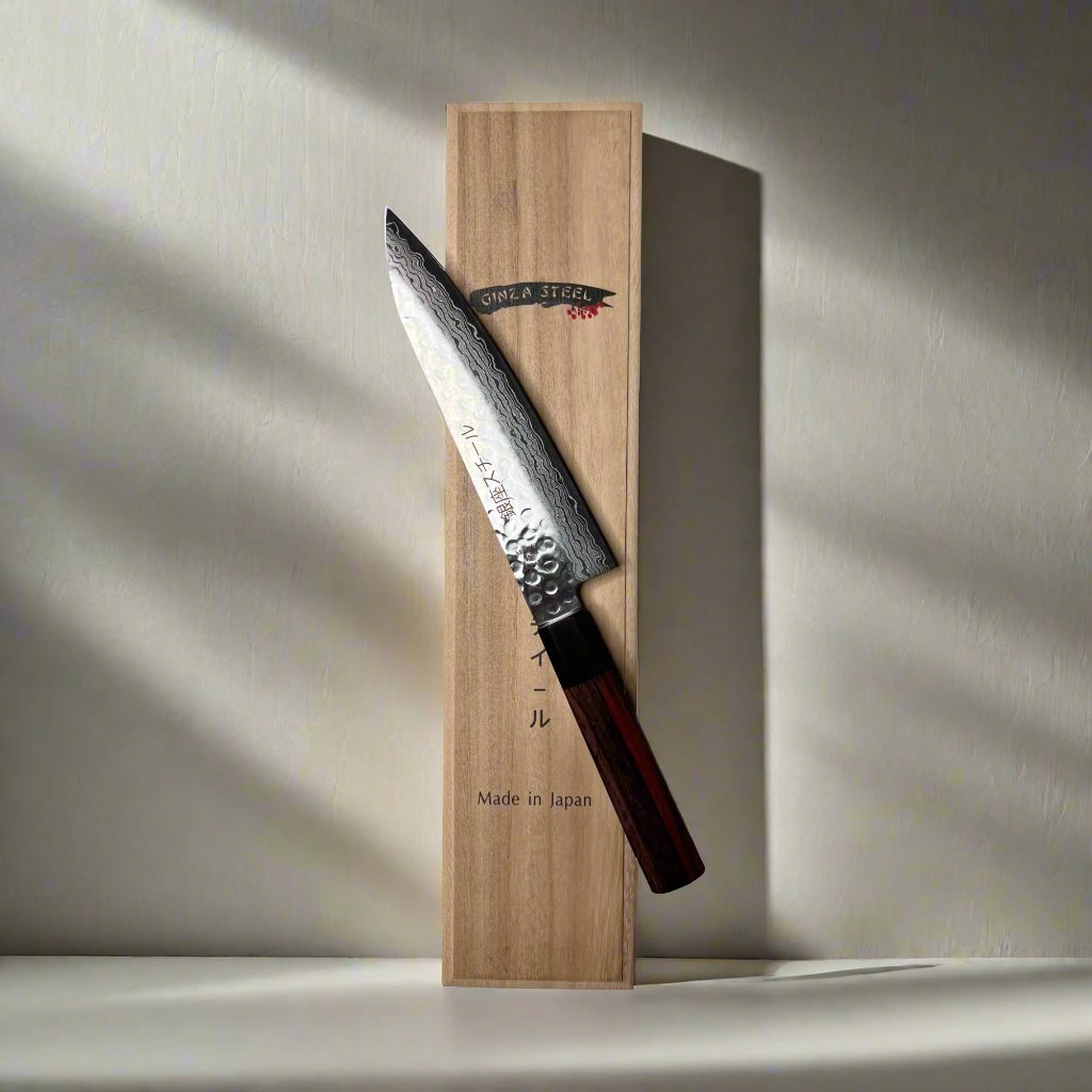 Ginza Steel Essential Five Japanese Knife Bundle - Made in Japan