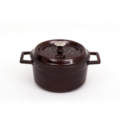 LAVA Premium Round Cast Iron Dutch Oven  7.87 in / 20 cm