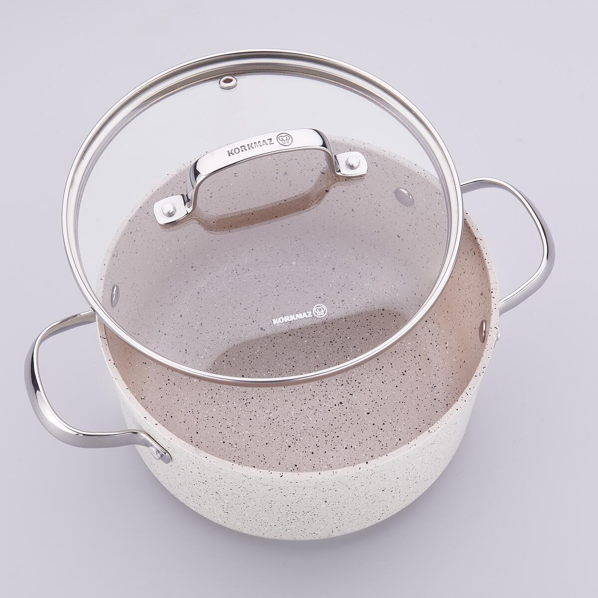 Korkmaz Granita 9.44inx4.92in24x12.5cm Pot Cookware