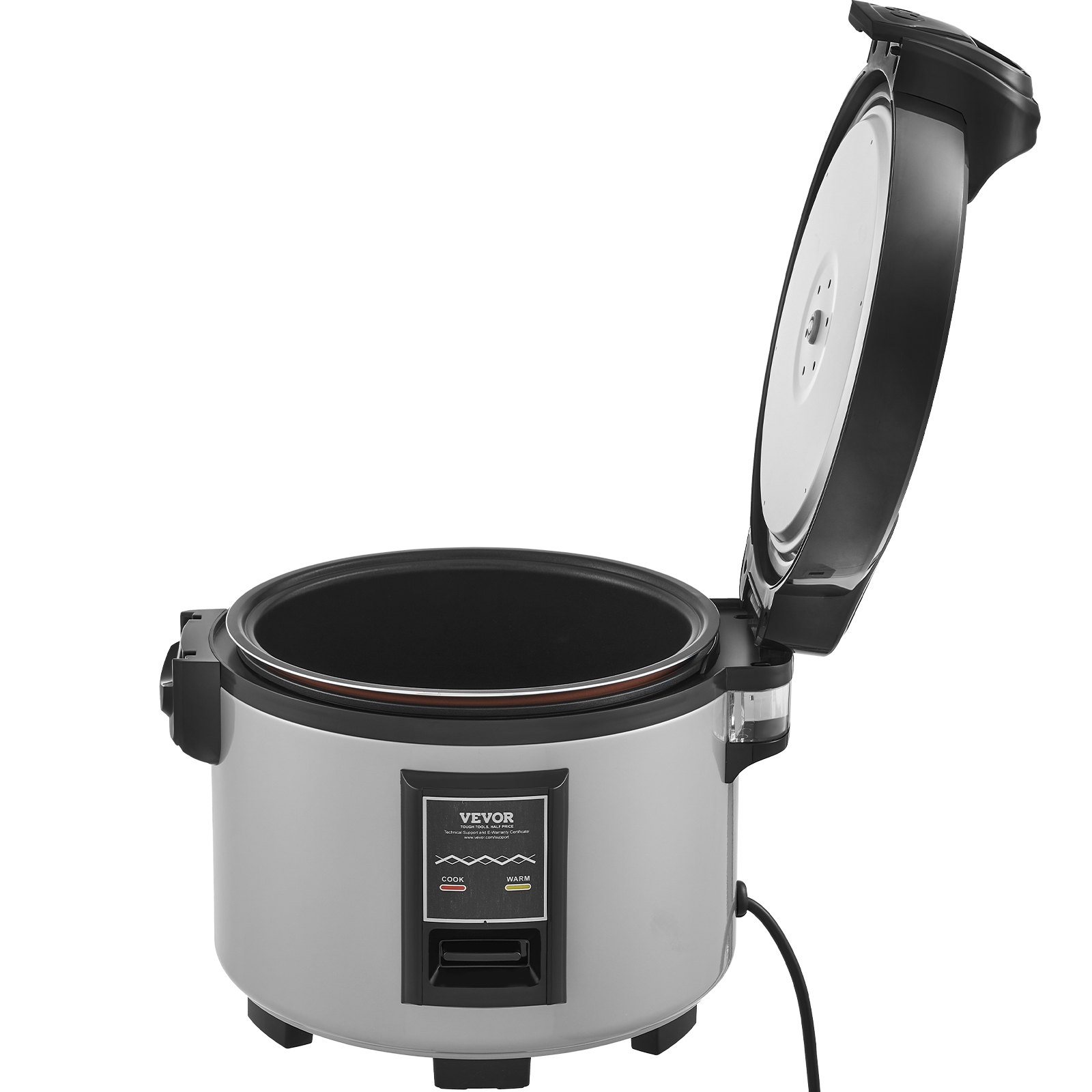 VEVOR Commercial Rice Cooker 45-Cup Non-Stick Pot 9L 12H Keep Warm Restaurant