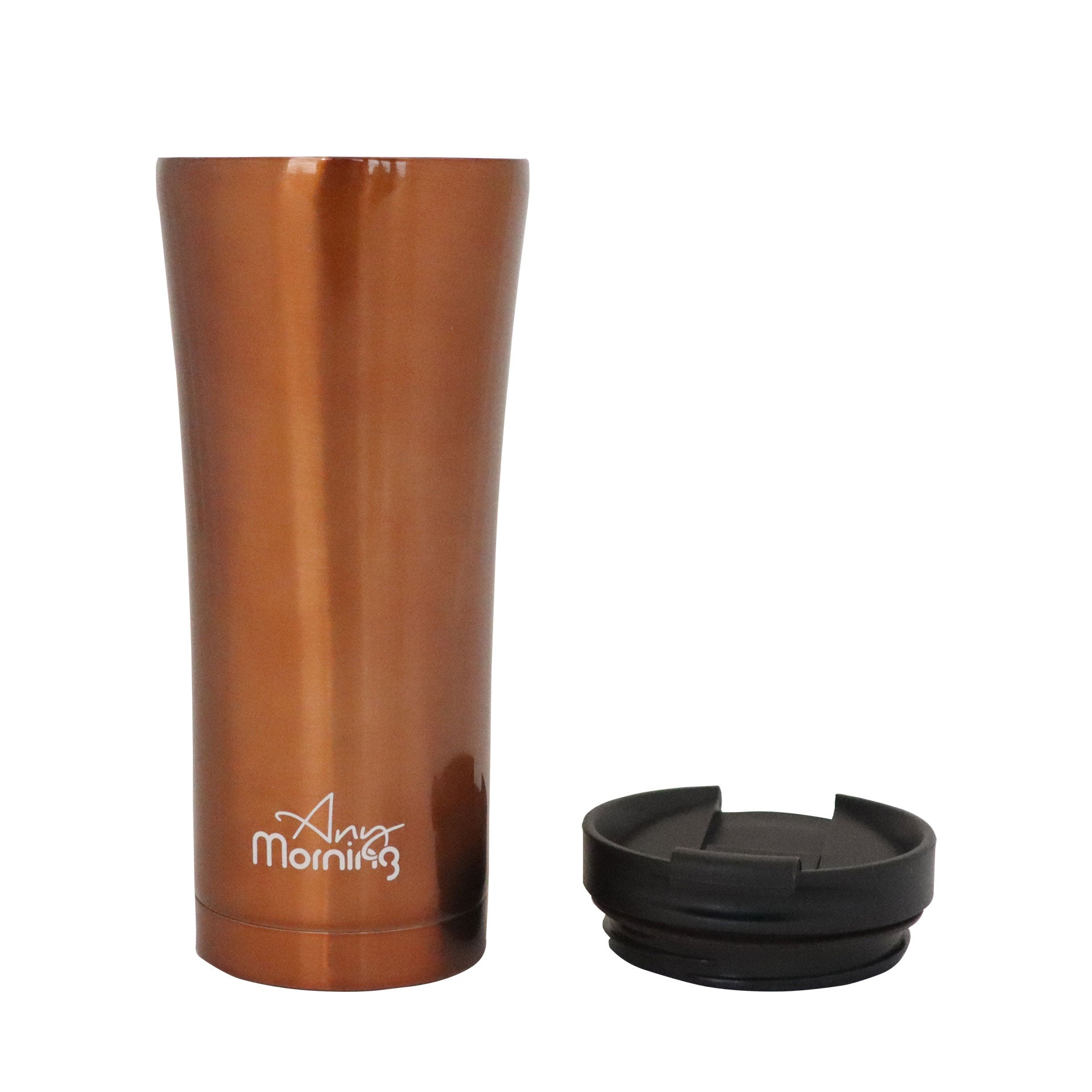 Any Morning SI231905 Travel Mug, 15 oz, Copper