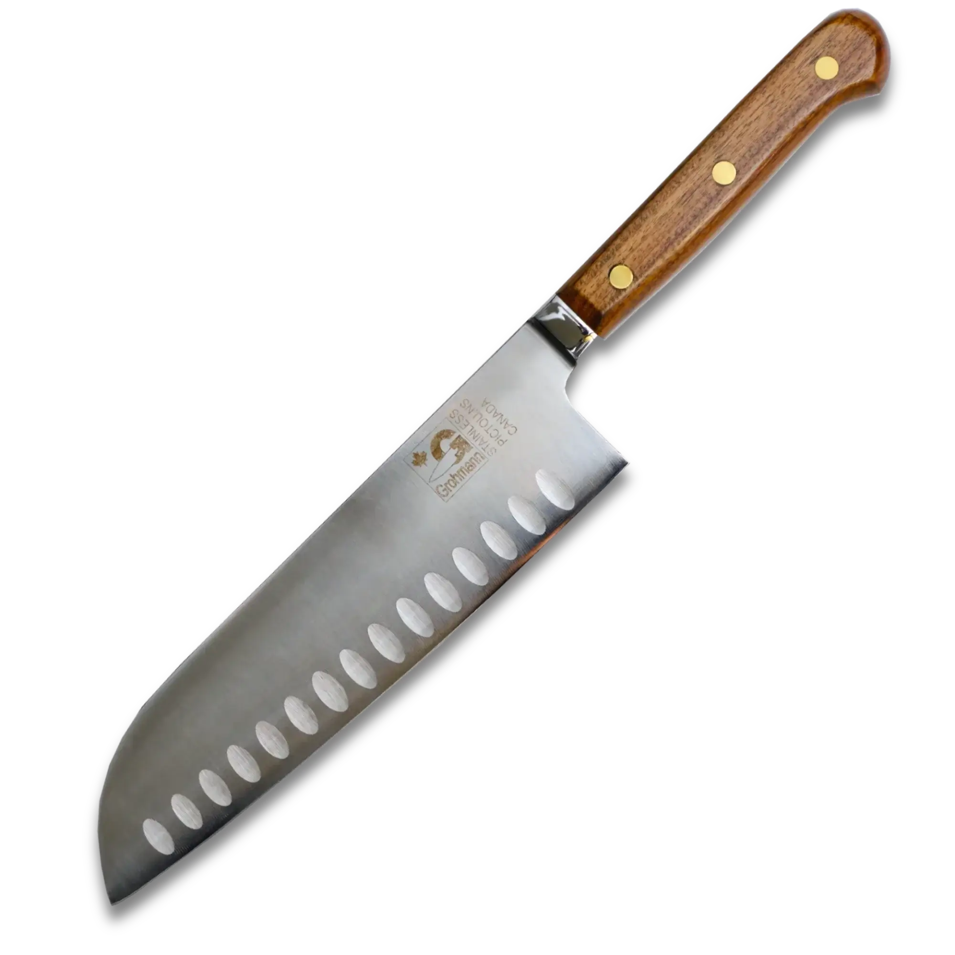 Grohmann 🇨🇦 Forged Heavy- Santoku Knive 7" Forged Steel - #209FG-7