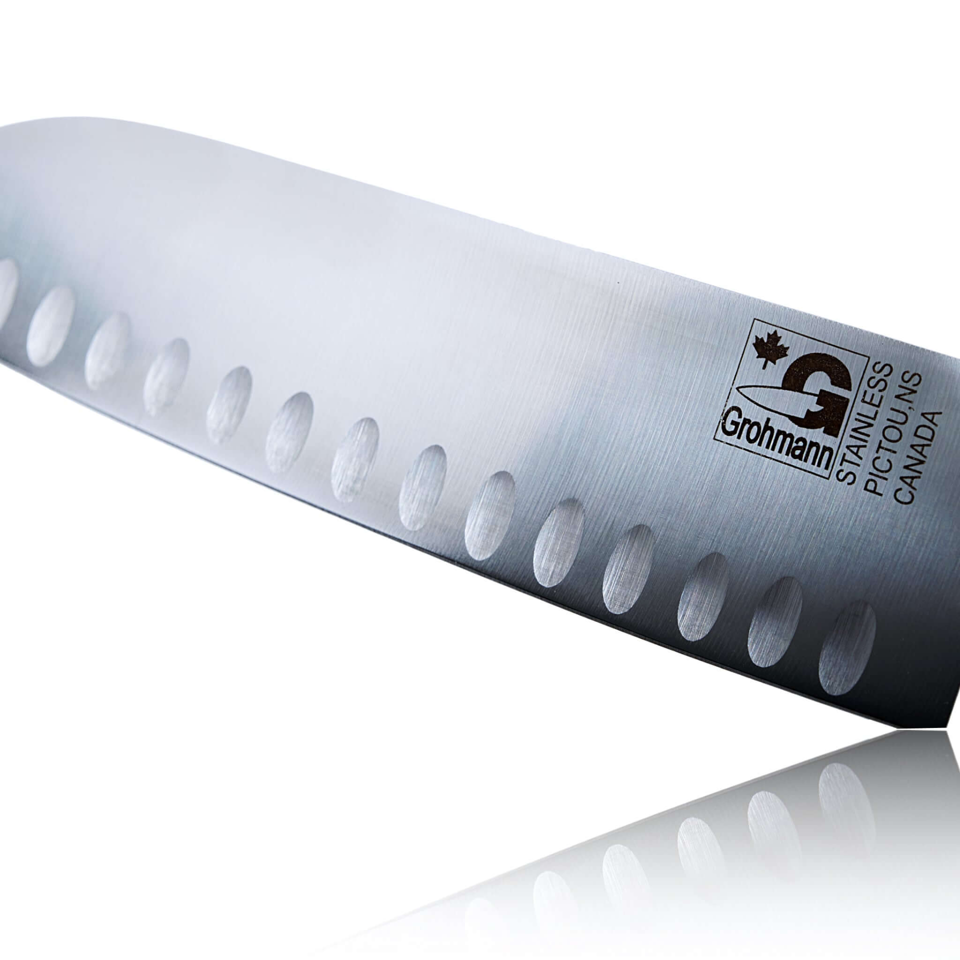 Grohmann 🇨🇦 Forged Heavy- Santoku Knive 7" Forged Steel - #209FG-7