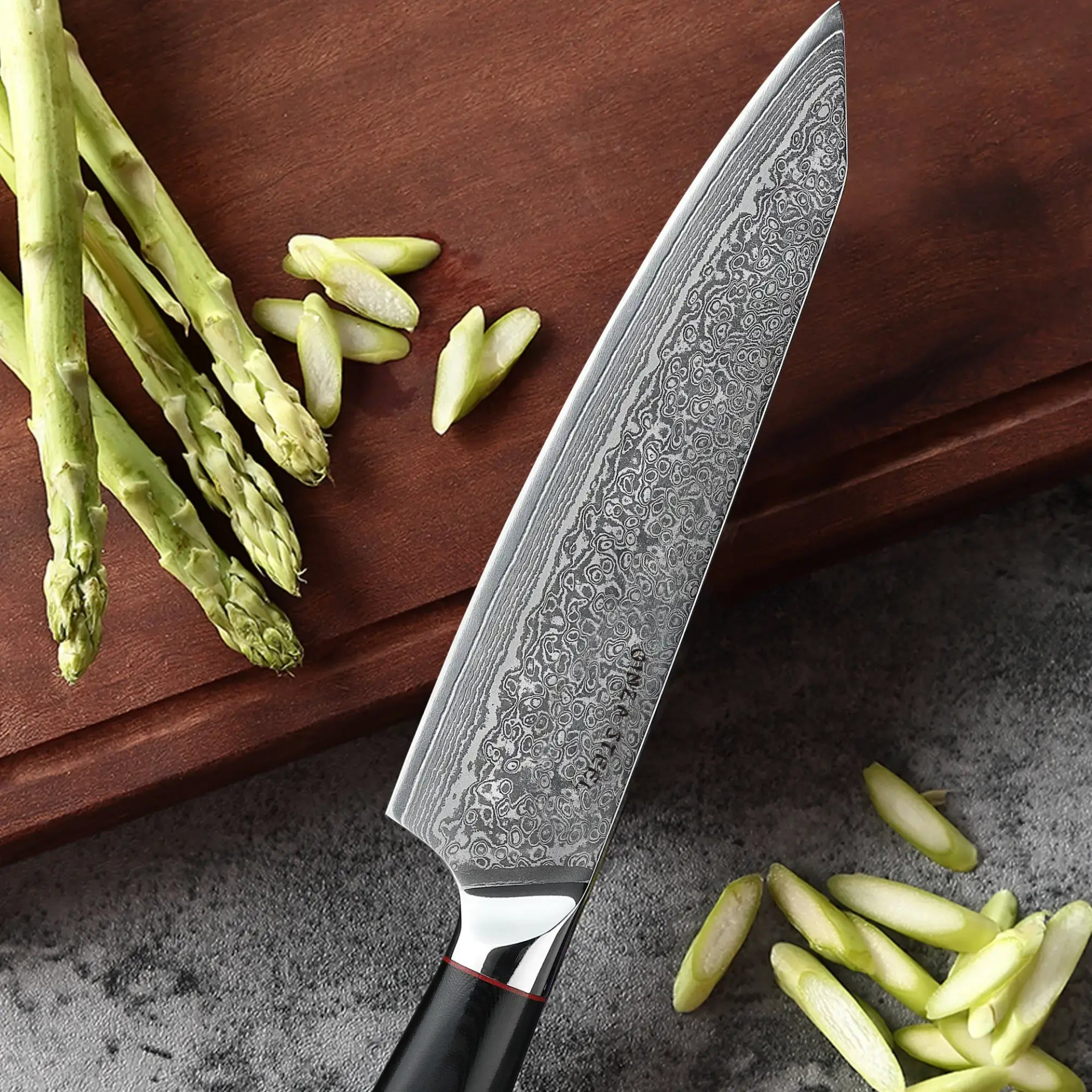 HAGAKURE 21 | Chef Knife Knife 8" - 67 Layer AUS 10 Steel