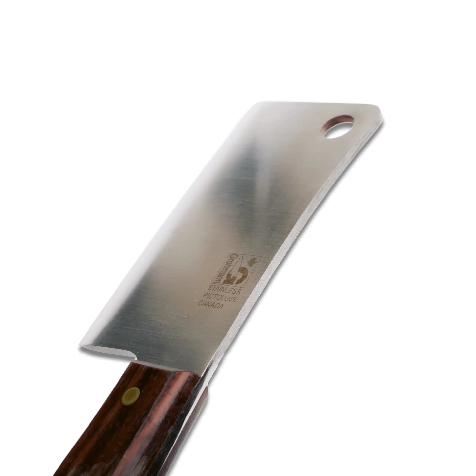 Grohmann 🇨🇦 | Chef's Cleaver 6" Blade Rosewood Handle | Full tang