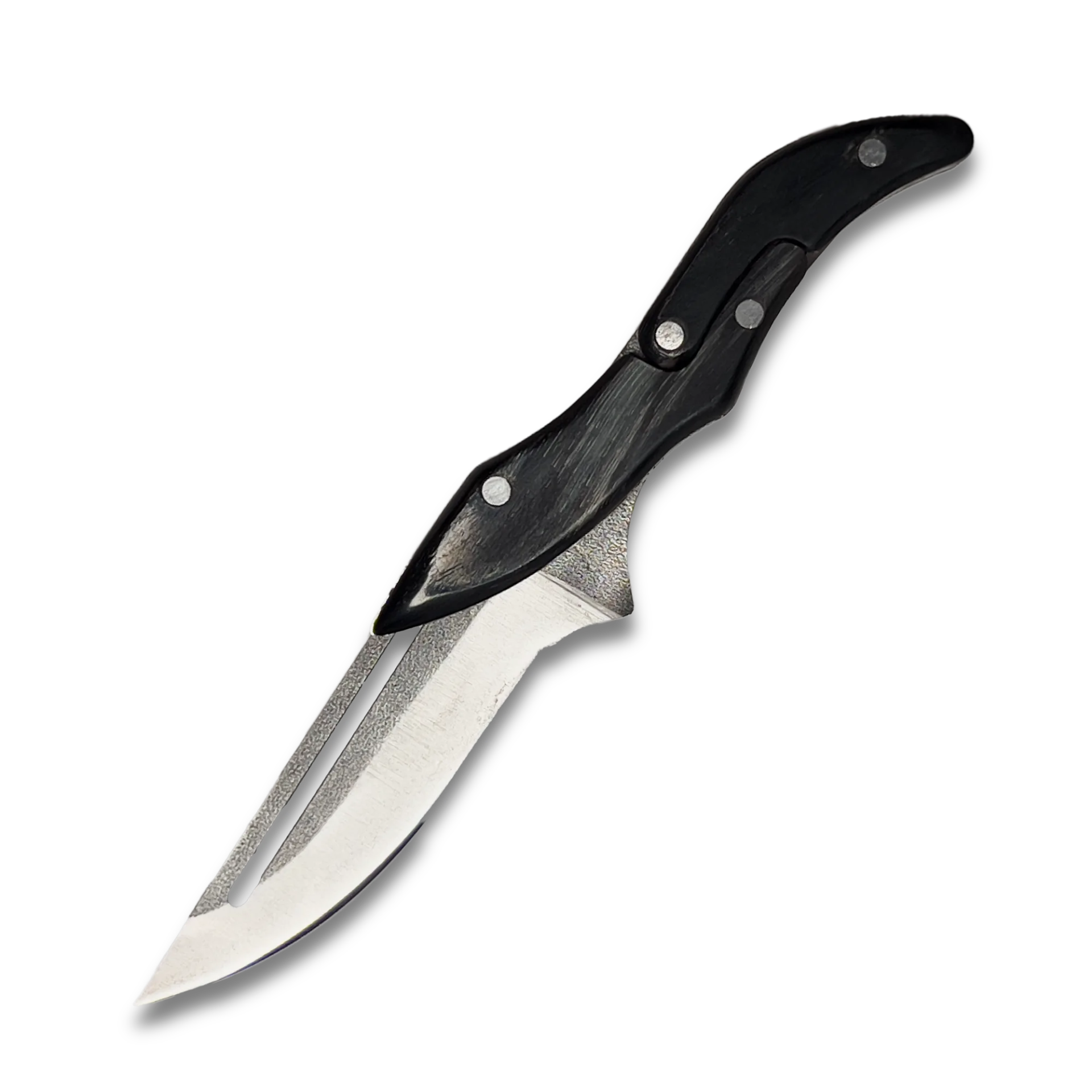 Ginza Steel - X Fold N690 Blade Folding Knife with Ram Horn handle