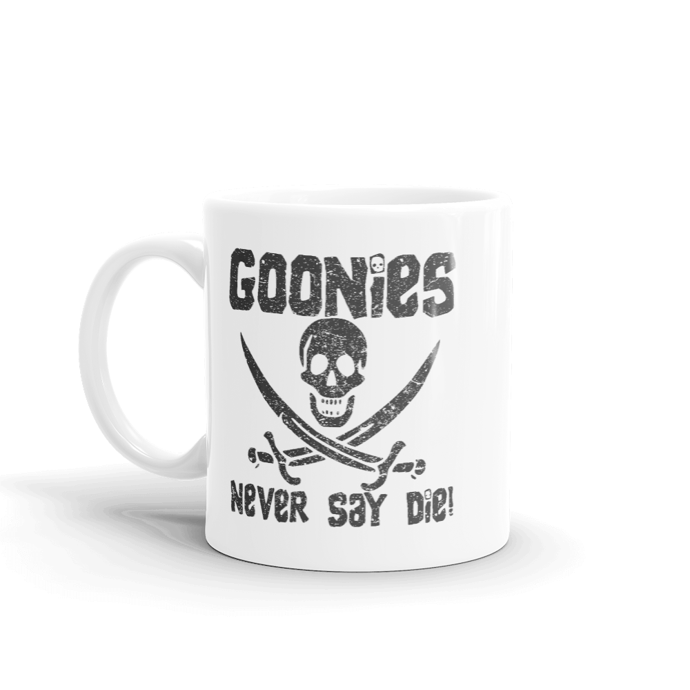 The Goonies Never Say Die Distressed Mug