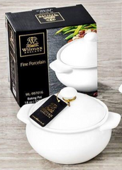 White Baking Pot 19 Oz | 550 Ml In Colour Box