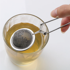 Stainless Steel Tea Infuser Sphere Mesh Tea Strainer Coffee Herb Spice Filter Diffuser Handle Tea Ball.