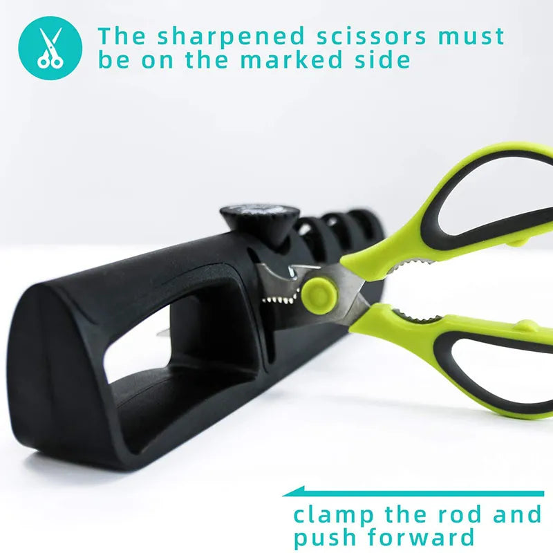 Professional Adjustable Angle 4 Stage Knife And Scissors Stone Sharpener.