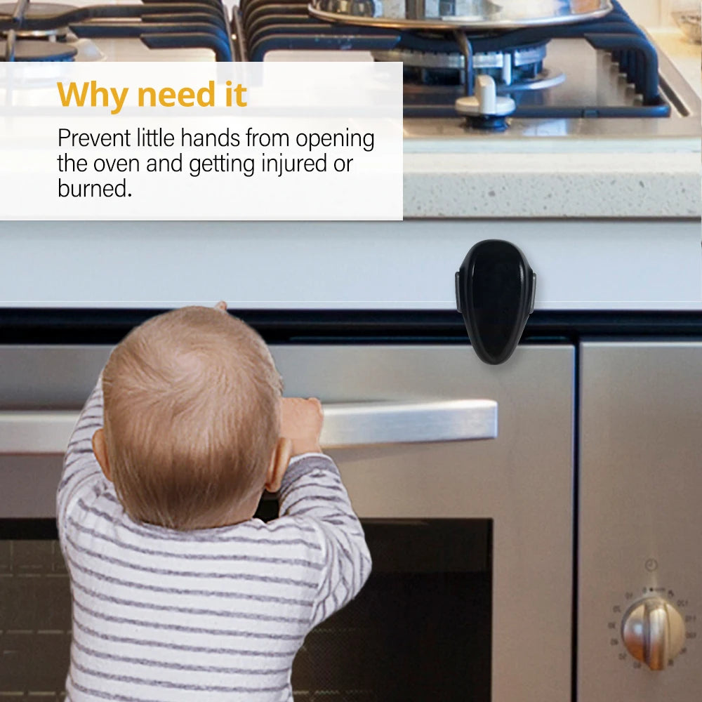 Baby Oven Door Lock for Kitchen. Child Safety Locks. Children Protection Kids Safety Care Drawer Cabinet Cupboard Lock.