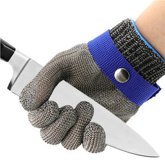 Stainless Steel Cut Proof, Stab Proof Safety Gloves.