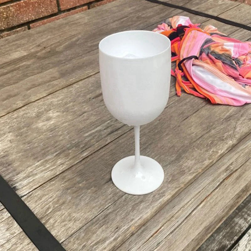 4Pcs Plastic Unbreakable And Shatterproof Wine Glasses