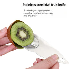 Stainless Steel Kiwi Slicer, Vegetable And Fruit Cutter.