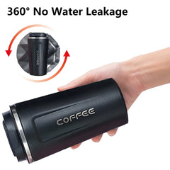 17.24oz - 510ml Thermal Mug Coffee Thermos Bottle With LED Smart Temperature Digital Display Vacuum Flask Travel Cup Keep Cold/Hot Portable.