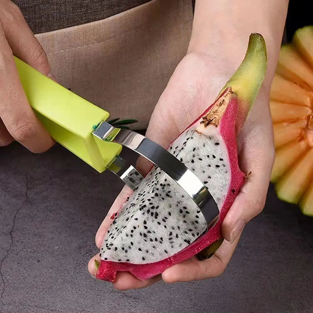 Watermelon Slicer Cutter Scoop Fruit Carving Knife Cutter Fruit Platter Fruit Dig Pulp Separator