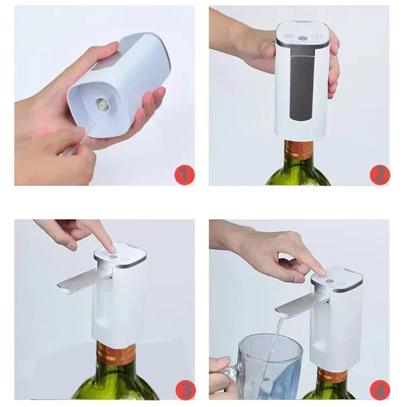 Professional Smart Precise Digital Measuring Wine Decanter Dispenser.