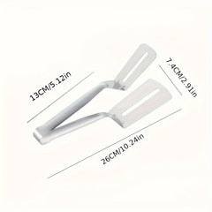 1pc stainless steel steak clip, fried fish spatula, non-stick fish spatula, multifunctional household kitchen frying spatula.