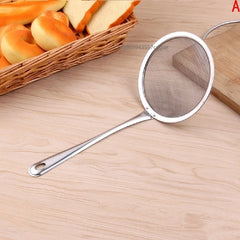 Filter Oil Skimmer Frying Pan Less Oil Spoon Oil Filter in Stainless Steel Hot Pot Spoon Filter Spoon Kitchen Accessories