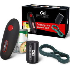 One Touch Automatic Electric Can Opener, Jar Opener And Bottle Opener Kit.