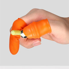 Multifunction Silicone Finger Protector, Thumb Knife Protector, Gears Cutting Vegetable Harvest Knife Pinching Plant Blade Gloves.