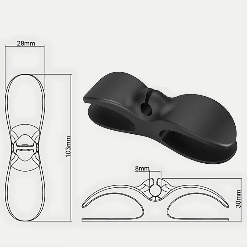 Wire Cord Organizer/Holder. Household Kitchen Appliances Cable. Winder Silicone Cord.