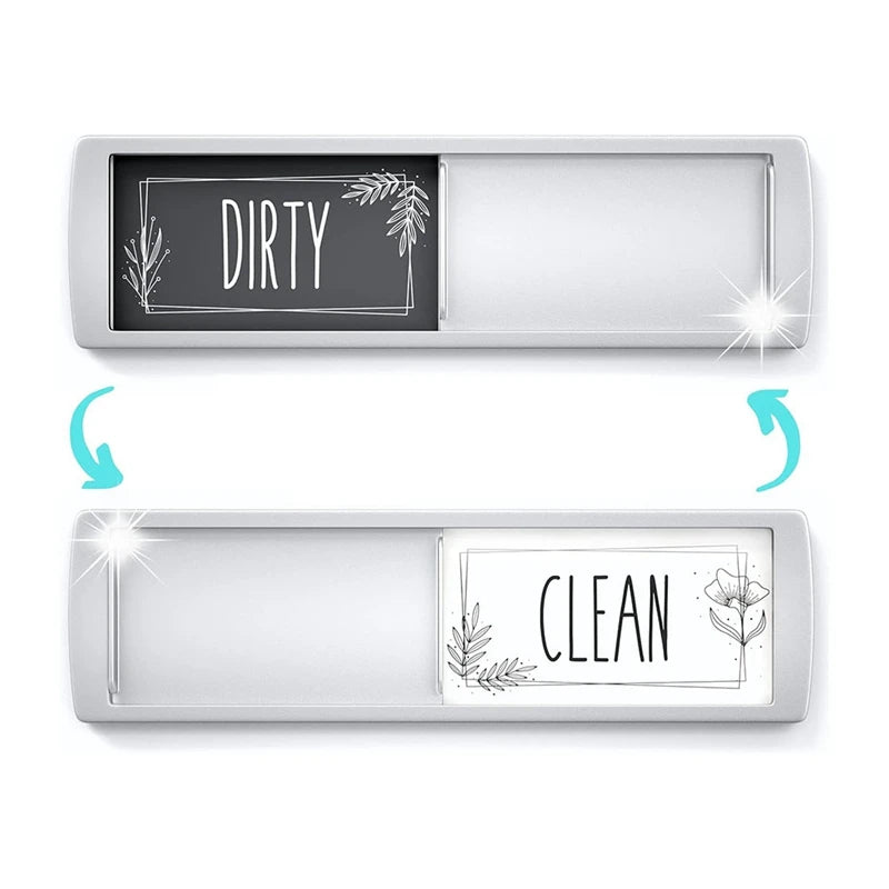 Clean Dirty Magnet Sign,Perfect Clean Dirty Magnet For Dishwasher.